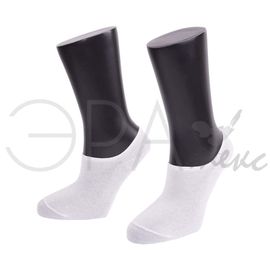 Мужские подследники "Спортивный стиль" Хлопок Белый S-1, Размер: 29, изображение 2