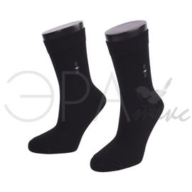 Мужские носки "Караван" С рисунком Хлопок Черный МХ-1, Размер: 27, изображение 2