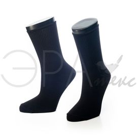 Мужские носки "Медицинские" Хлопок Черный Е-1, Размер: 25, изображение 2