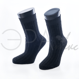 Мужские носки зимние "Седам" Махровые Шерсть Черный М7, Размер: 29, изображение 2