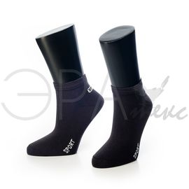 Мужские носки "Спортивный стиль" Хлопок Темно-серый S-1 SPORT, Размер: 29, изображение 2