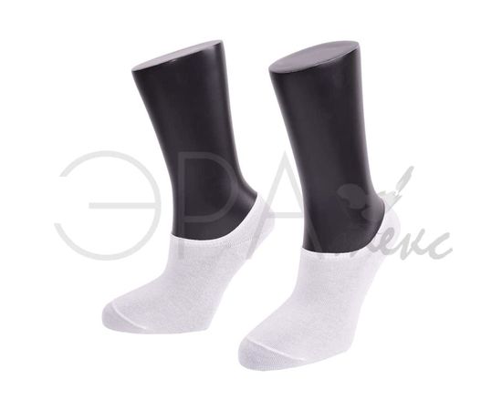 Мужские подследники "Спортивный стиль" Хлопок Белый S-1, Размер: 29, изображение 2