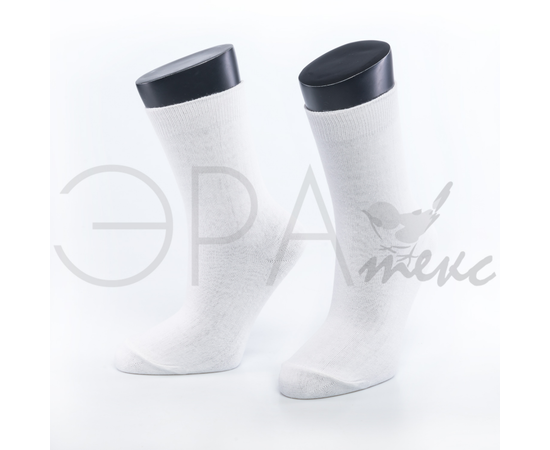 Мужские носки "100% Хлопок" Хлопок Белый Д5, Размер: 31, изображение 2