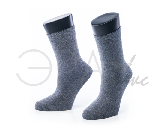 Мужские носки "100% Хлопок" Хлопок Темно-серый Д5, Размер: 29, изображение 2