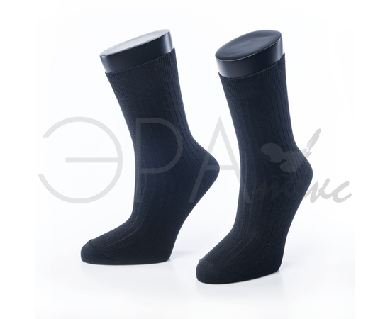 Мужские носки "100% Хлопок" Черный НХ 10, Размер: 29, изображение 2