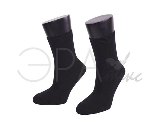 Мужские носки "Элитные" Хлопок Черный К-1, Размер: 27, изображение 2